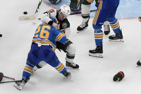 Blues hockey sales